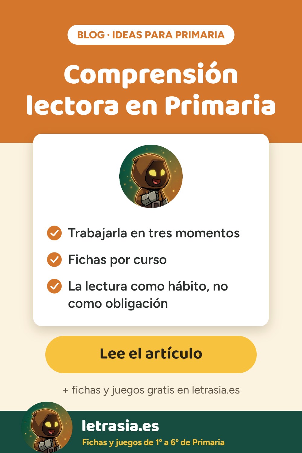 Comprensión lectora en Primaria: texto, ejercicios y respuestas
